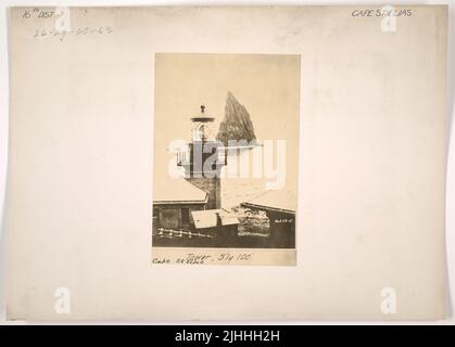 AK - Cape St. Elias. Cape St. Elias Light Station, Alaska. Turm, S'ly 100'. Stockfoto