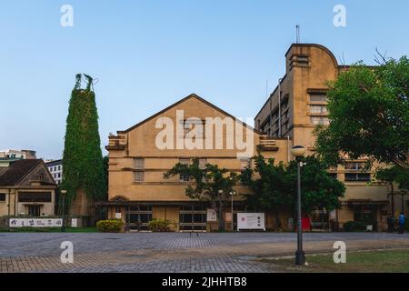 14. Juli 2022: Chiayi Cultural and Creative Industries Park, auch bekannt als G9 Creative Park, ist ein Mehrzweckpark in Chiayi City, Taiwan. Es war ursprünglich o Stockfoto