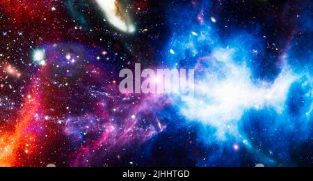 Hohe Qualität Raum Hintergrund. Elemente dieses Bild von der NASA eingerichtet. Stockfoto