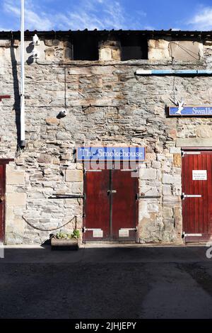 Swallow Fish Smokery, Seahouses, Northumberland, England Stockfoto