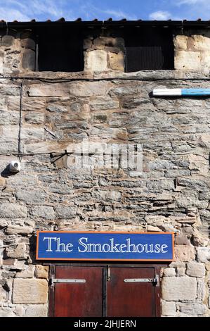 Swallow Fish; Geburtsort der kipper; Seahouses; Northumberland; England. Stockfoto