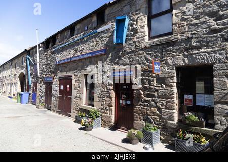 Swallow Fish; Geburtsort der kipper; Seahouses; Northumberland; England. Stockfoto