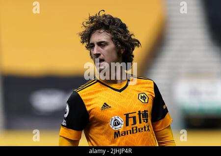 Datei-Foto vom 09-05-2021 von Fabio Silva von Wolverhampton Wanderers, der einen neuen einjährigen Vertrag bei Molineux unterzeichnet hat und dem belgischen Club Anderlecht als Saisonkredit beigetreten ist. Ausgabedatum: Dienstag, 19. Juli 2022. Stockfoto