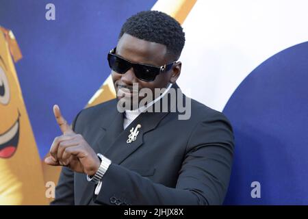 18. Juli 2022, Los Angeles, Kalifornien, USA: LOS ANGELES - 18. Juli: Daniel Kaluuya bei der Weltpremiere von Nope im TCL Chinese Theatre IMAX am 18. Juli 2022 in Los Angeles, CA. (Bild: © Nina Prommer/ZUMA Press Wire) Stockfoto