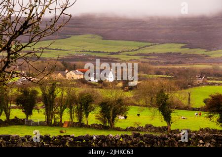 Die Donegal Highlands in Ardara, Irland. Stockfoto
