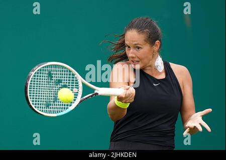 Datei-Foto vom 20-06-2021 von Daria Kasatkina, die als jüngste prominente russische Sportlerin als schwul hervorging und die Einstellung zur Homosexualität in ihrem Land kritisierte. Ausgabedatum: Dienstag, 19. Juli 2022. Stockfoto