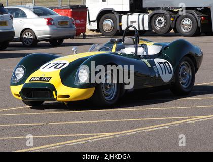 Lister Jaguar Klopft An Stockfoto