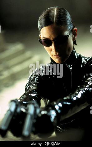 CARRIE-ANNE MOSS, DIE MATRIX REVOLUTIONS 2003 Stockfoto