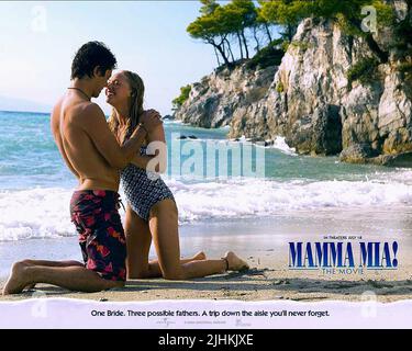 DOMINIC COOPER, Amanda Seyfried, MAMMA MIA!, 2008 Stockfoto