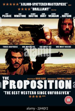 GUY PEARCE, Danny Huston Posters, die Proposition, 2005 Stockfoto