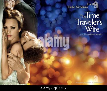 RACHEL MCADAMS, ERIC BANA POSTER, THE TIME TRAVELER'S WIFE, 2009 Stockfoto