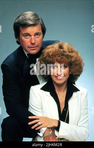 ROBERT WAGNER, Stefanie Powers, hart auf hart, 1979 Stockfoto