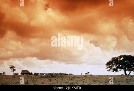 Afrikanische Landschaft, AUS AFRIKA, 1985 Stockfoto