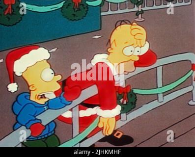 BART, Homer Simpson, DIE SIMPSONS, 1989 Stockfoto