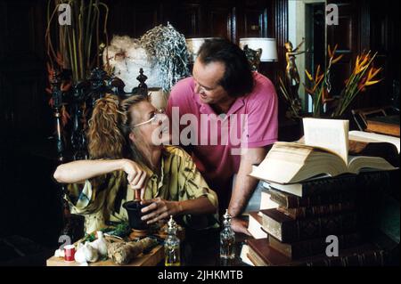 MICHELLE PFEIFFER, Jack Nicholson, die Hexen von Eastwick, 1987 Stockfoto