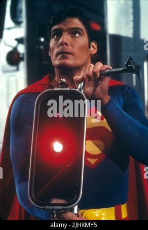 CHRISTOPHER REEVE, Superman II, 1980 Stockfoto