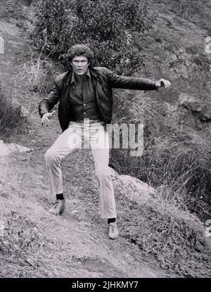 DAVID HASSELHOFF, Knight Rider, 1982 Stockfoto