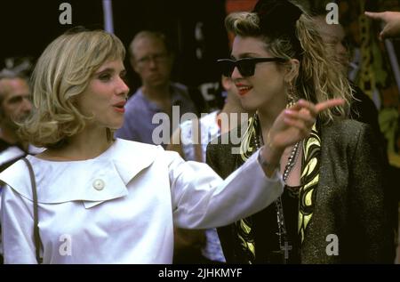 ROSANNA ARQUETTE, Madonna, verzweifelt, Susan, 1985 Stockfoto