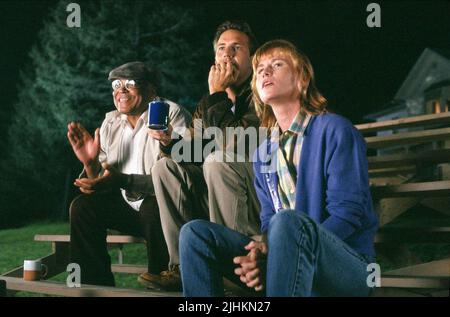 JAMES EARL JONES, Kevin Costner, AMY MADIGAN, Feld der Träume, 1989 Stockfoto