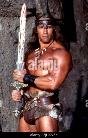 ARNOLD SCHWARZENEGGER, Conan der Zerstörer, 1984 Stockfoto