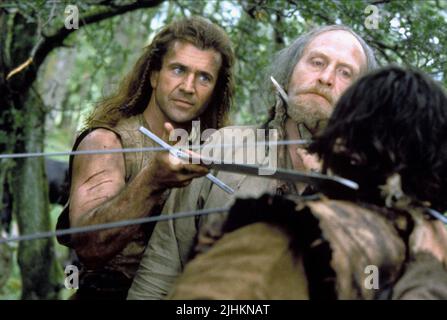 MEL GIBSON, JAMES COSMO, BRAVEHEART, 1995 Stockfoto