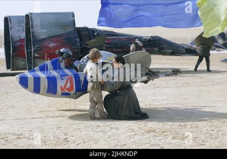 JAKE LLOYD, Pernilla August, Star Wars: Episode I - Die Dunkle Bedrohung, 1999 Stockfoto