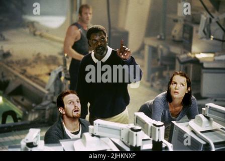 MICHAEL RAPAPORT, Samuel L. Jackson, Saffron Burrows, DEEP BLUE SEA, 1999 Stockfoto