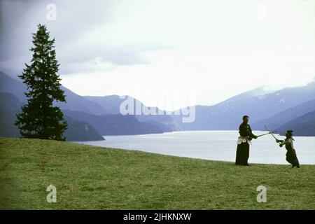 Allgemeine Szene, SCHNEE, DER AUF ZEDERN, 1999 Stockfoto