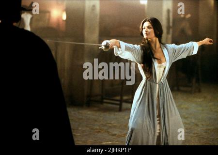 ANTONIO BANDERAS, CATHERINE ZETA - JONES, DIE MASKE DES ZORRO, 1998 Stockfoto