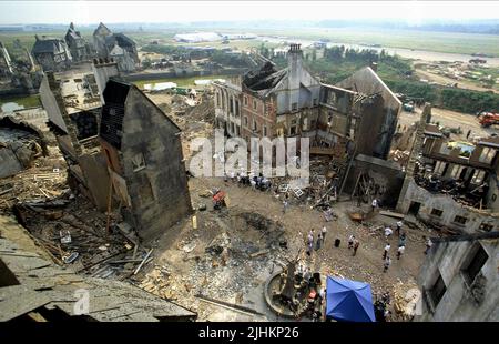 FILM CREW AUF STADT, Saving Private Ryan, 1998 Stockfoto