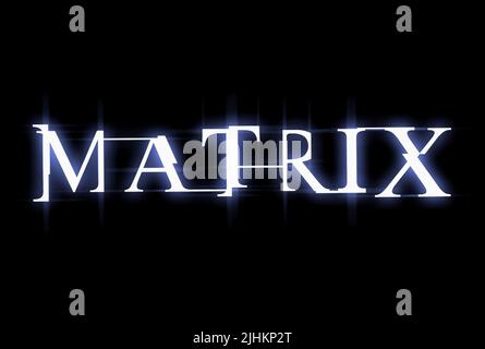 TITELLOGO, DIE MATRIX, 1999 Stockfoto