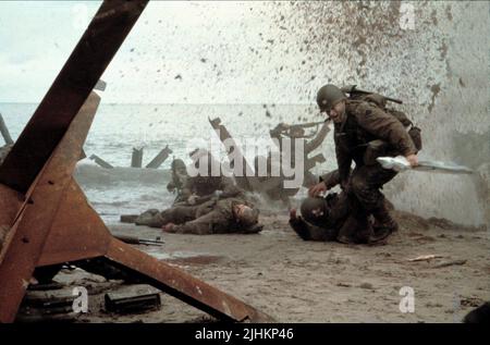 TOM HANKS, Saving Private Ryan, 1998 Stockfoto