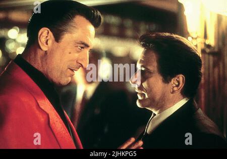 ROBERT DE NIRO, Joe Pesci, Casino, 1995 Stockfoto