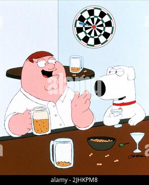 PETER GRIFFIN, Brian Griffin, Family Guy, 1999 Stockfoto