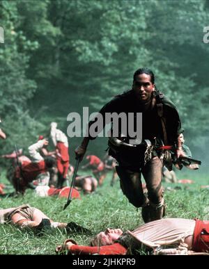 DANIEL DAY - Lewis, der Letzte der Mohikaner, 1992 Stockfoto