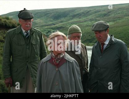 BRIAN WILDE, EMILY PERRY, BILL OWEN, PETER SALLIS, LETZTER SOMMERWEIN, 1996 Stockfoto