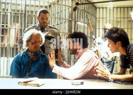 WOODY HARRELSON, Robert Downey jr., Natural Born Killers, 1994 Stockfoto