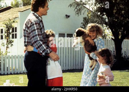 NICHOLLE TOM, CHRISTOPHER CASTILE, SARAH ROSE KARR, Charles Grodin, Beethoven, 1992 Stockfoto