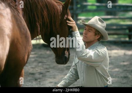 ROBERT REDFORD, der PFERDEFLÜSTERER, 1998 Stockfoto