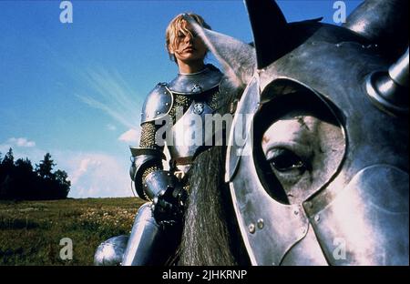 MILLA JOVOVICH, DER BOTE: DIE GESCHICHTE VON JEANNE D'ARC, 1999 Stockfoto