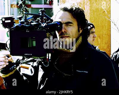 ALEJANDRO GONZALEZ INARRITU, 21 GRAMM, 2003 Stockfoto