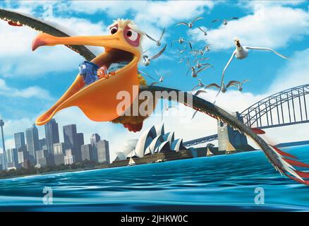 NIGEL die Rohrdommel, DORY, Marlin, Findet Nemo, 2003 Stockfoto