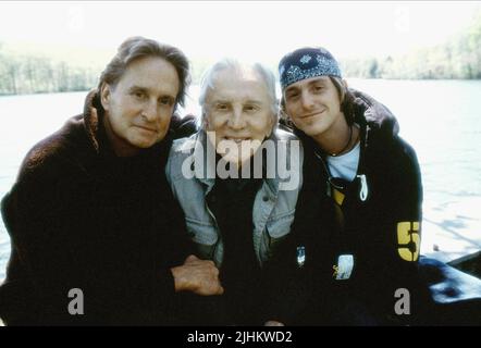 MICHAEL Douglas, Kirk Douglas, CAMERON DOUGLAS, DIE ES IN DER FAMILIE, 2003 läuft Stockfoto