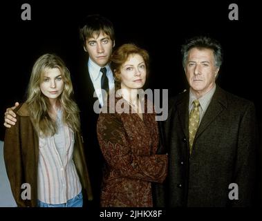 ELLEN POMPEO, Jake Gyllenhaal, Susan Sarandon, DUSTIN HOFFMAN, Moonlight Mile, 2002 Stockfoto