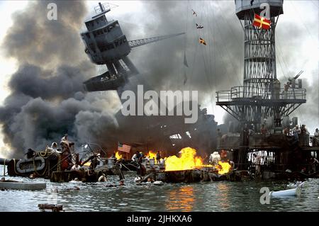 Japanische ANGRIFF SZENE, Pearl Harbor, 2001 Stockfoto