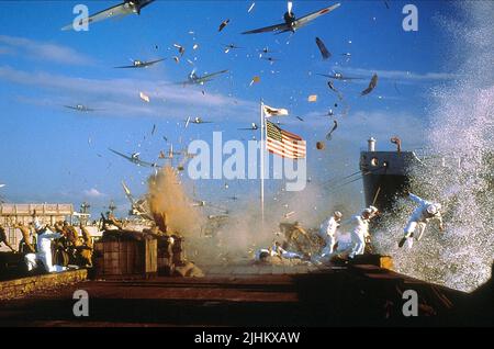 Japanische ANGRIFF SZENE, Pearl Harbor, 2001 Stockfoto