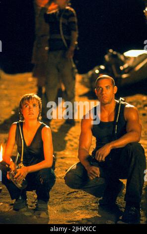 RADHA MITCHELL, VIN DIESEL, PITCH BLACK, 2000 Stockfoto