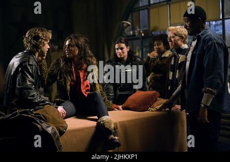 ADAM PASCAL, ROSARIO DAWSON, IDINA MENZEL, TRACIE THOMS, Anthony Rapp, JESSE L. MARTIN, Miete, 2005 Stockfoto