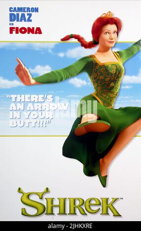 FIONA POSTER, Shrek, 2001 Stockfoto