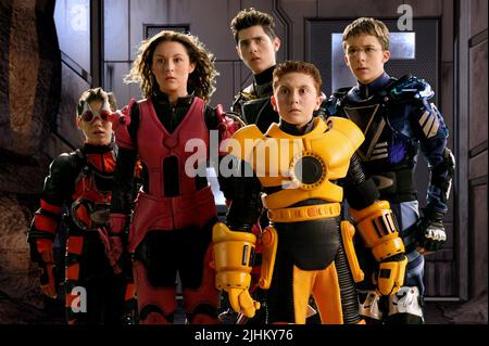 JAMES RYAN PINKSTON, ALEXA VEGA, ROBERT VITO, DARYL SABARA, BOBBY EDNER, Spy Kids 3-D: Game Over, 2003 Stockfoto